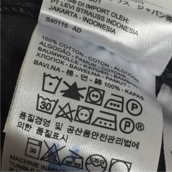 Levi’s High Rise Mom Jeans 30 NWT Gray - Picture 8 of 11